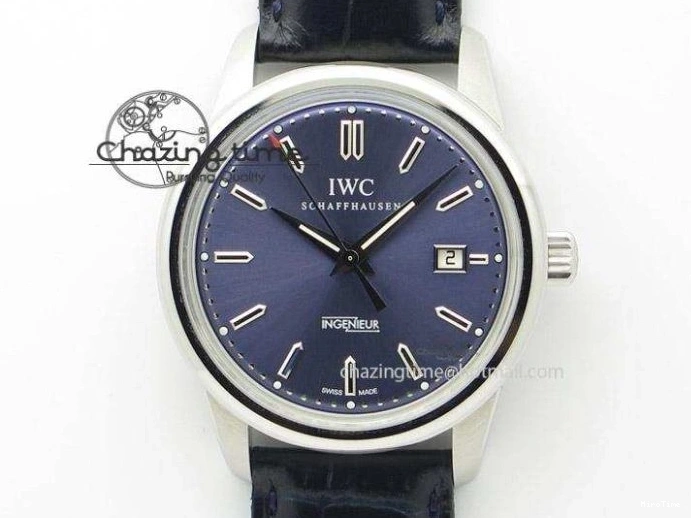 MIROTIME 0224 SportInspired Portofino IW458101 RG MK 1:1 Best Edition Gray Dial On Brown Leather Strap MIYOTA 7165